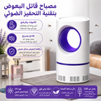 مصباح مكافحة البعوض الذكي بتقنية الضوء البنفسجي